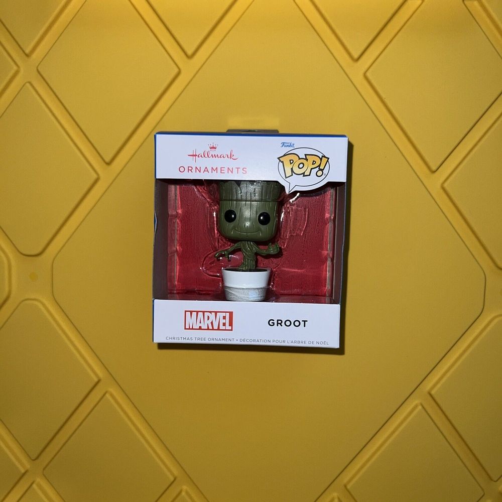 (New in Box) Hallmark Groot Guardians of the Galaxy Christmas Tree Ornament